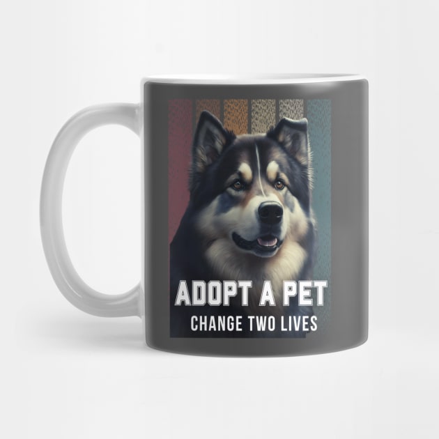 Adopt a pet - Change two lives by Something Clever